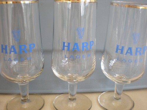Harp lager stemmed - 3, half