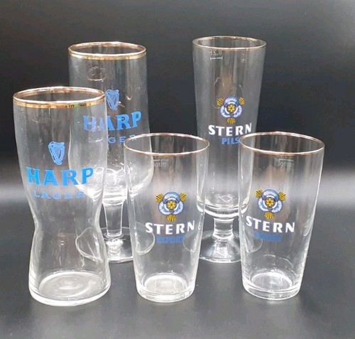 Assorted harp stern lager - 5x,