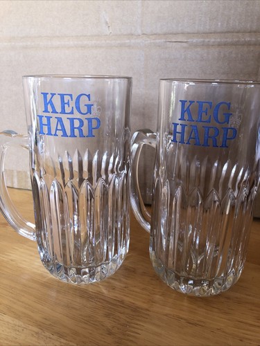 Harp lager pint glasses - harp,