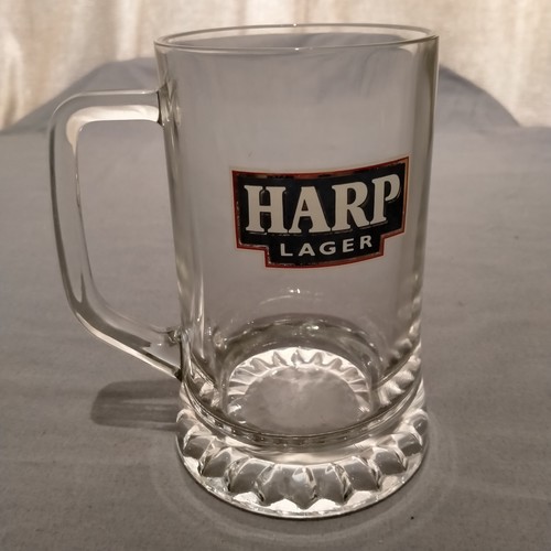Vintage harp lager pint - harp,