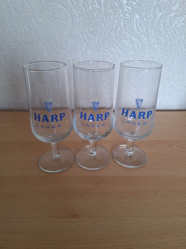 Vintage harp lager stem - 3,