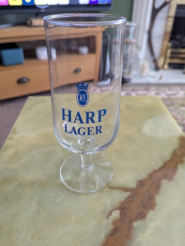 Vintage harp lager stemmed - vintage,