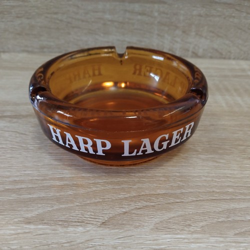 Harp lager glass ashtray - -,