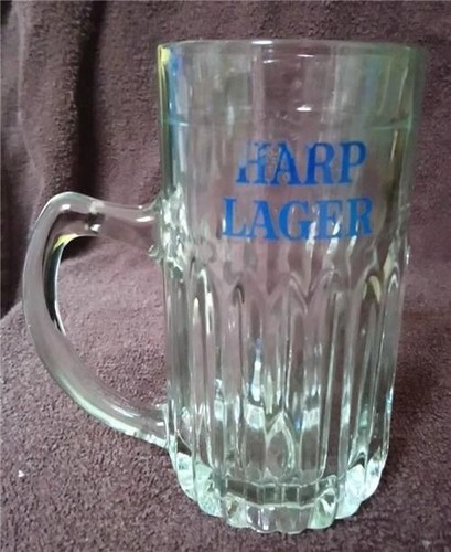 Vintage half pint harp lager - half,