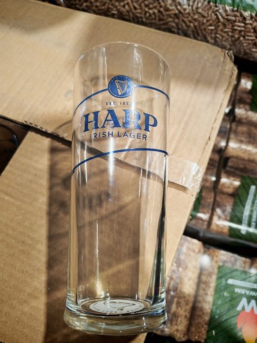 Genuine harp pint glasses - genuine, x24