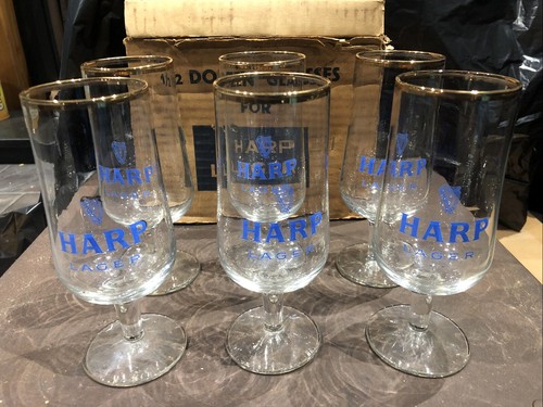 Old collectable harp lager - old,